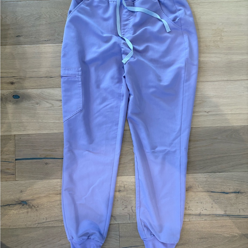Figs Kids Purple Joggers